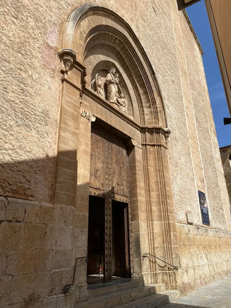 Esglesia Santa Maria de Pollença in Mallorca Esglesia Santa Maria de Pollença in Mallorca