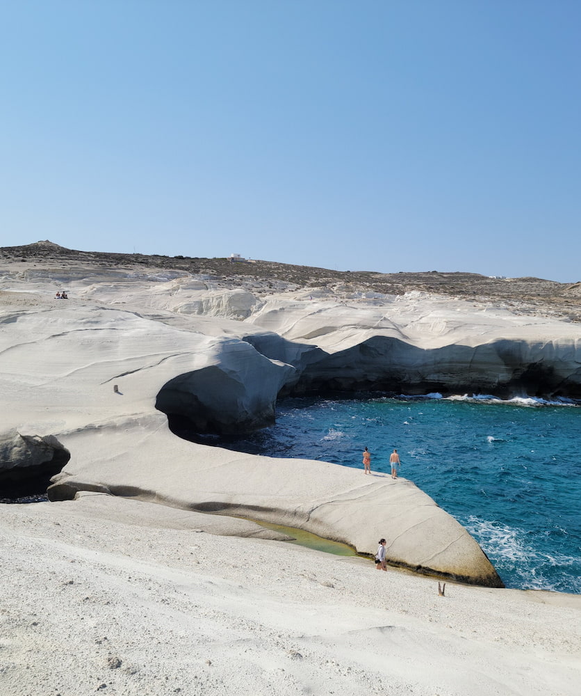 Sarakiniko Beach Milos Sarakiniko Beach Milos