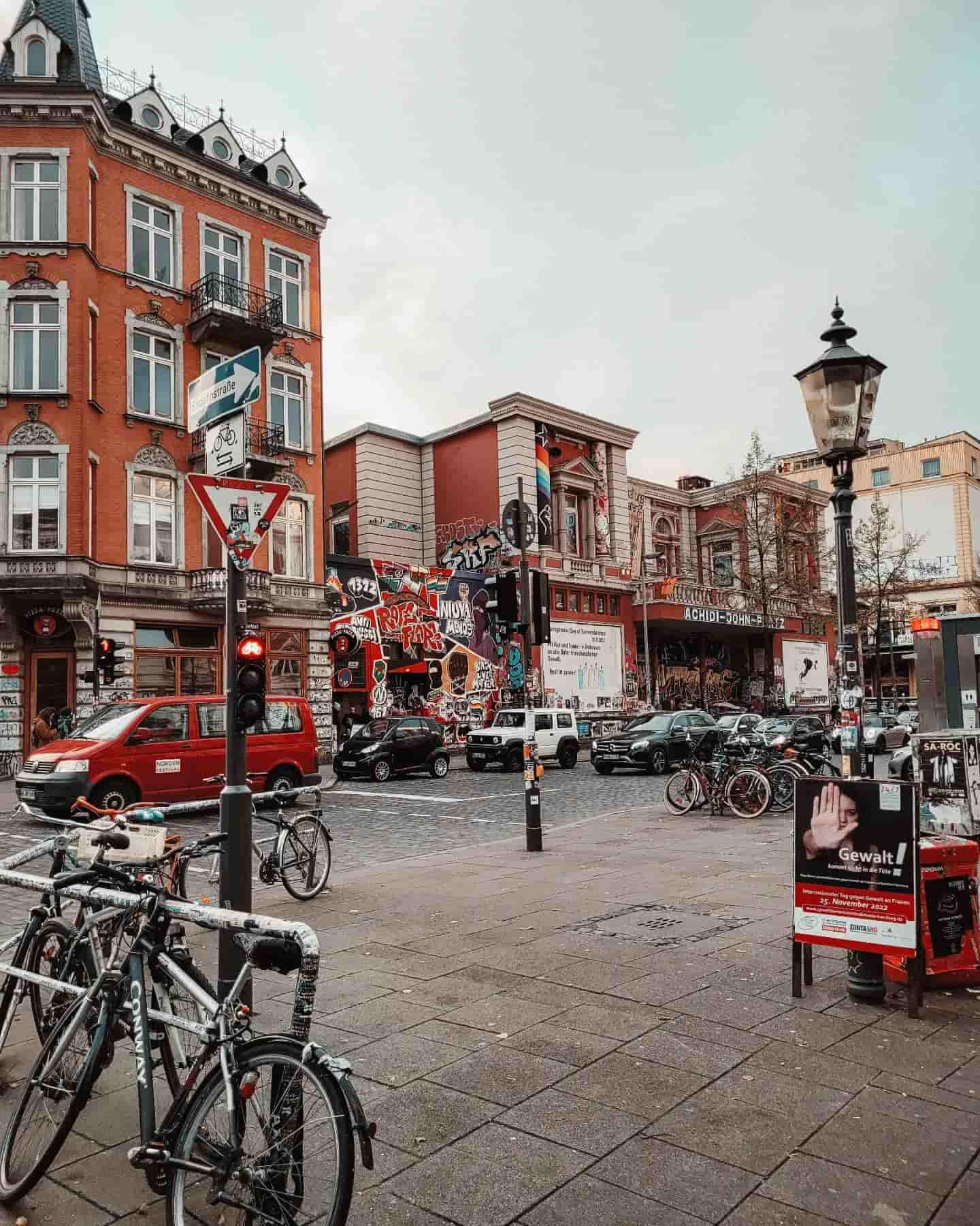 Rote Flora, Amburgo, Germania Rote Flora, Amburgo, Germania