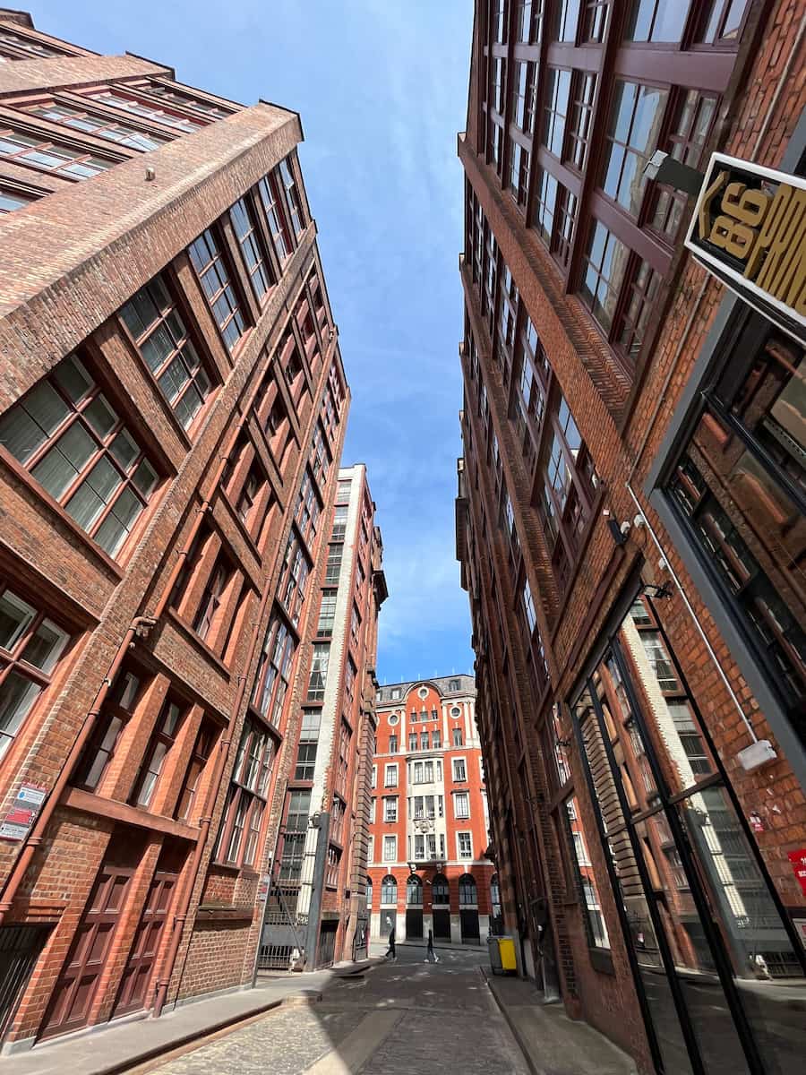 Il centro di Manchester Il centro di Manchester