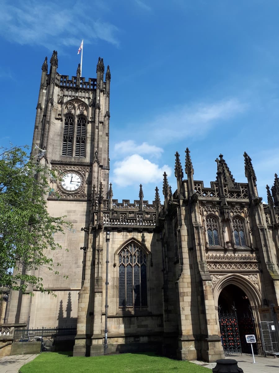 Il centro di Manchester Il centro di Manchester