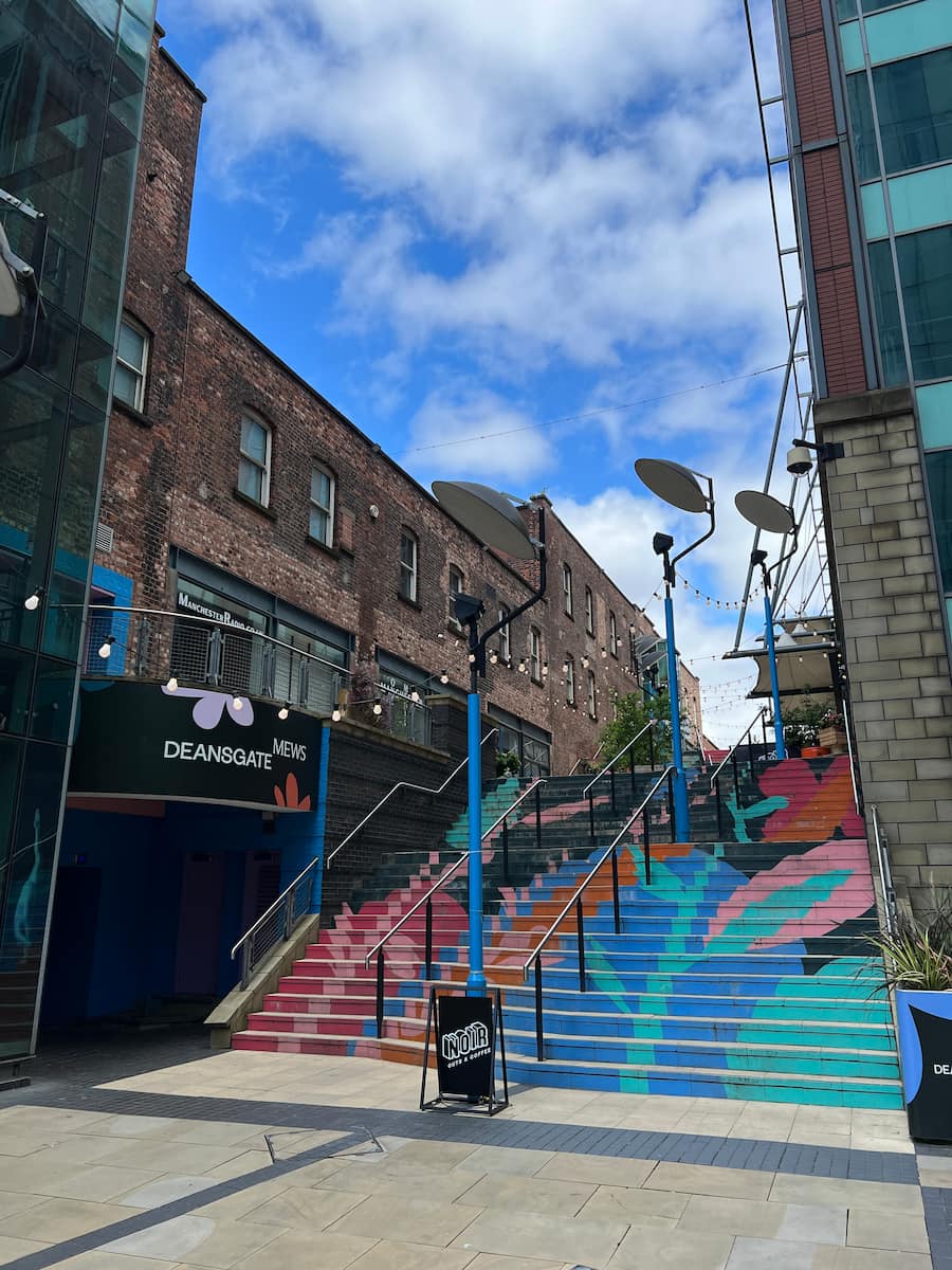 Il centro di Manchester Il centro di Manchester