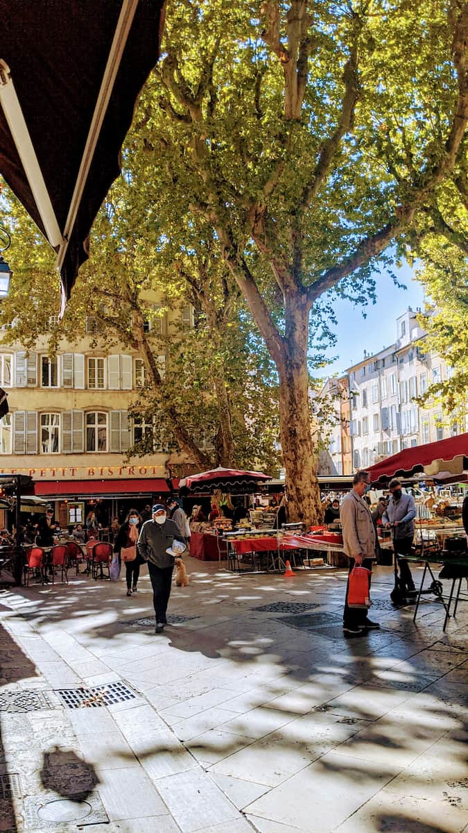 Aix-en-Provence, Place Richelme Aix-en-Provence, Place Richelme