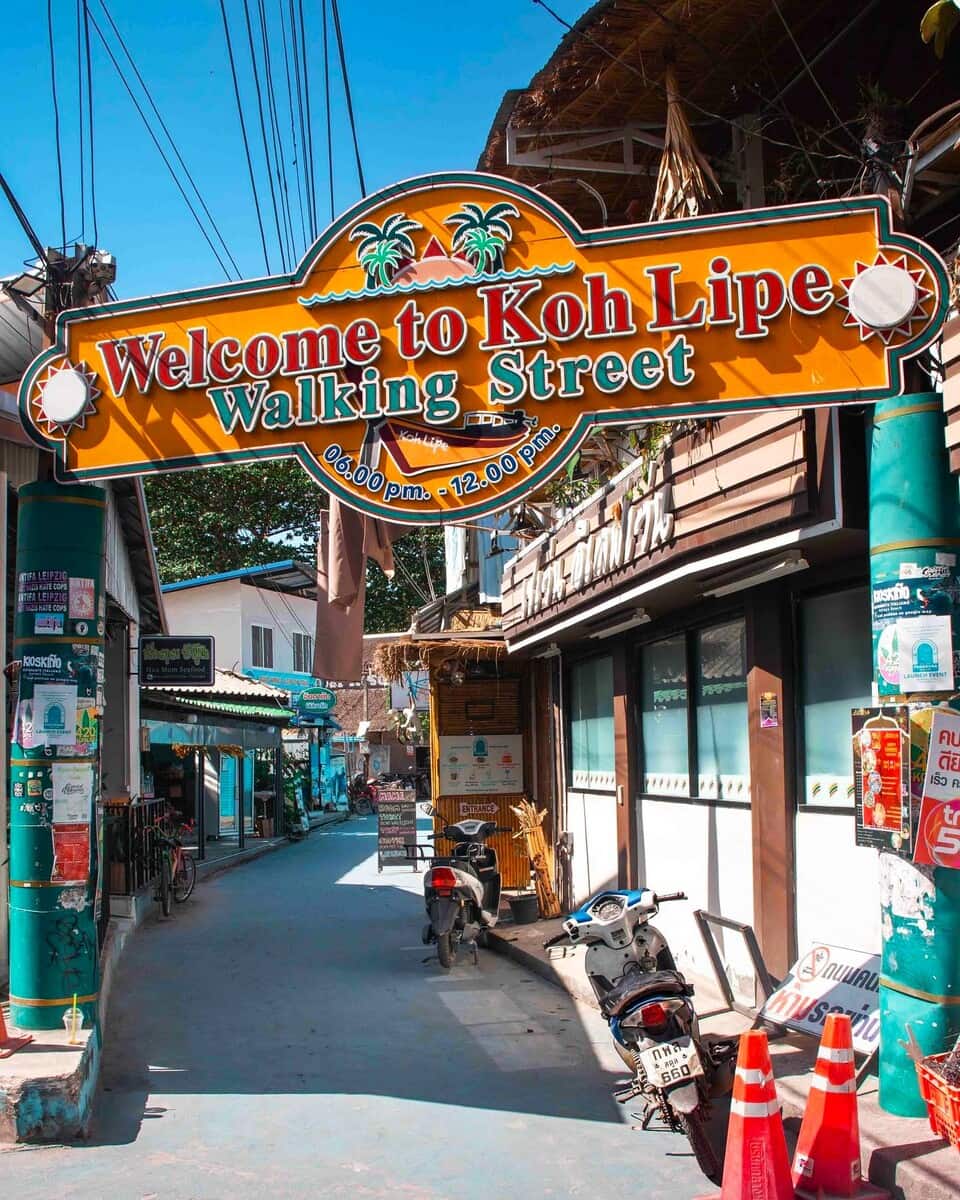 Koh Lipe, Walking Street Koh Lipe, Walking Street