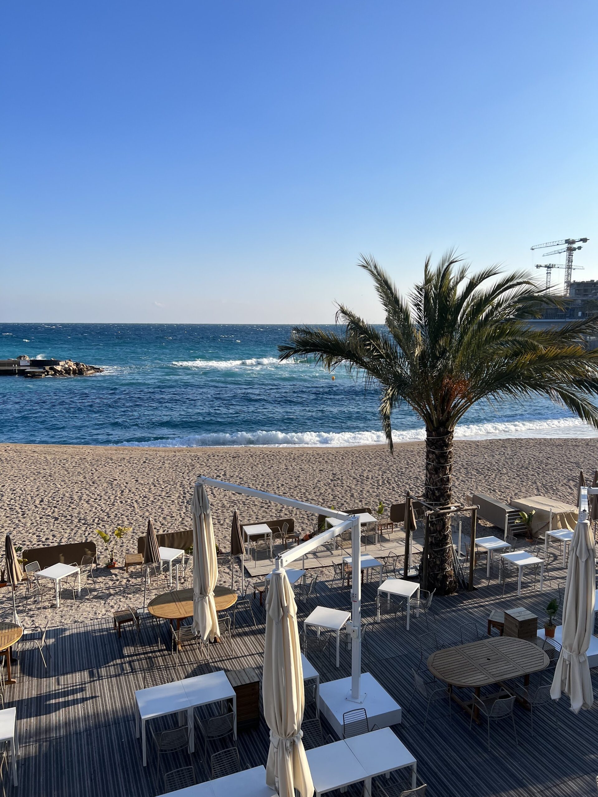 Monaco, spiaggia del Larvotto