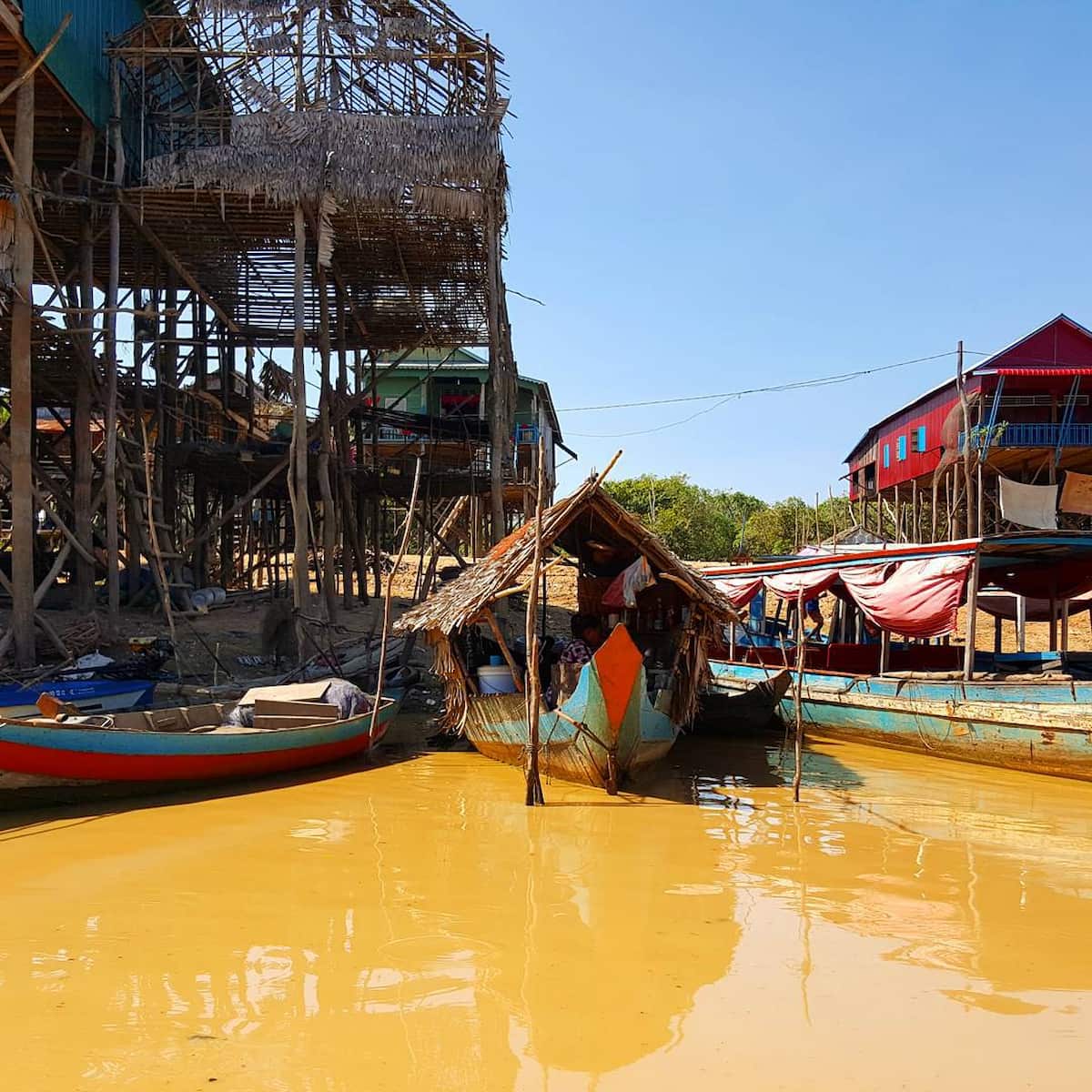 Siem Reap: Wat Bo Area Siem Reap: Wat Bo Area