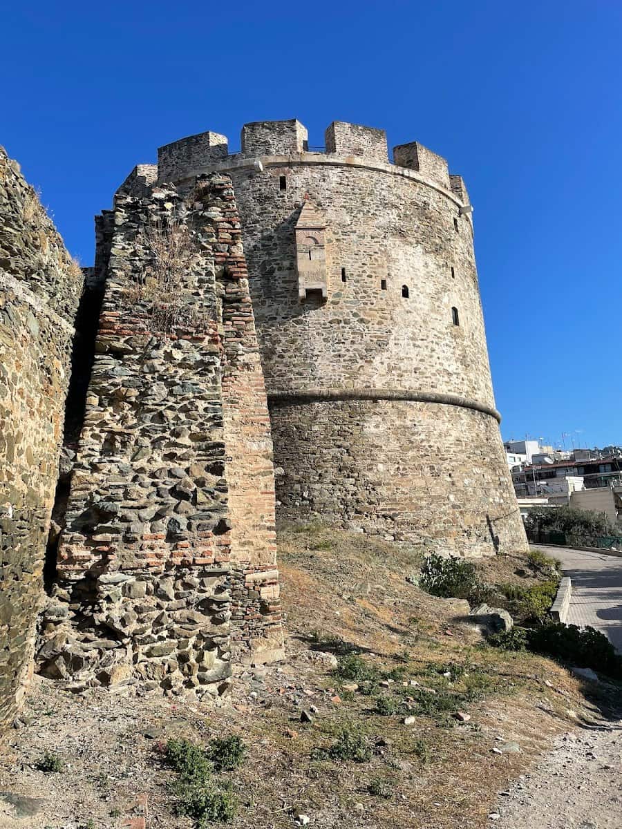 Towers of Trigonion, Thessaloniki, Greece Towers of Trigonion, Thessaloniki, Greece