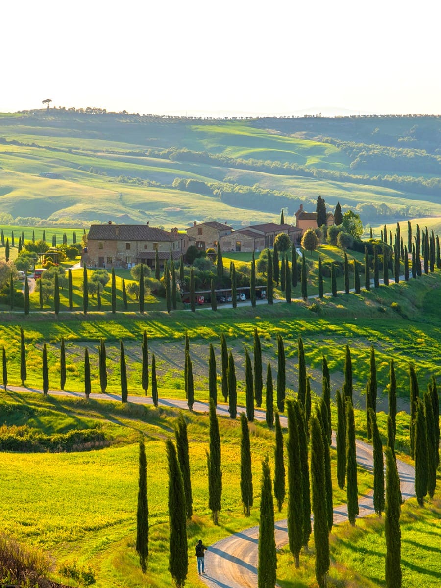 Val d'Orcia, Tuscany Val d'Orcia, Tuscany
