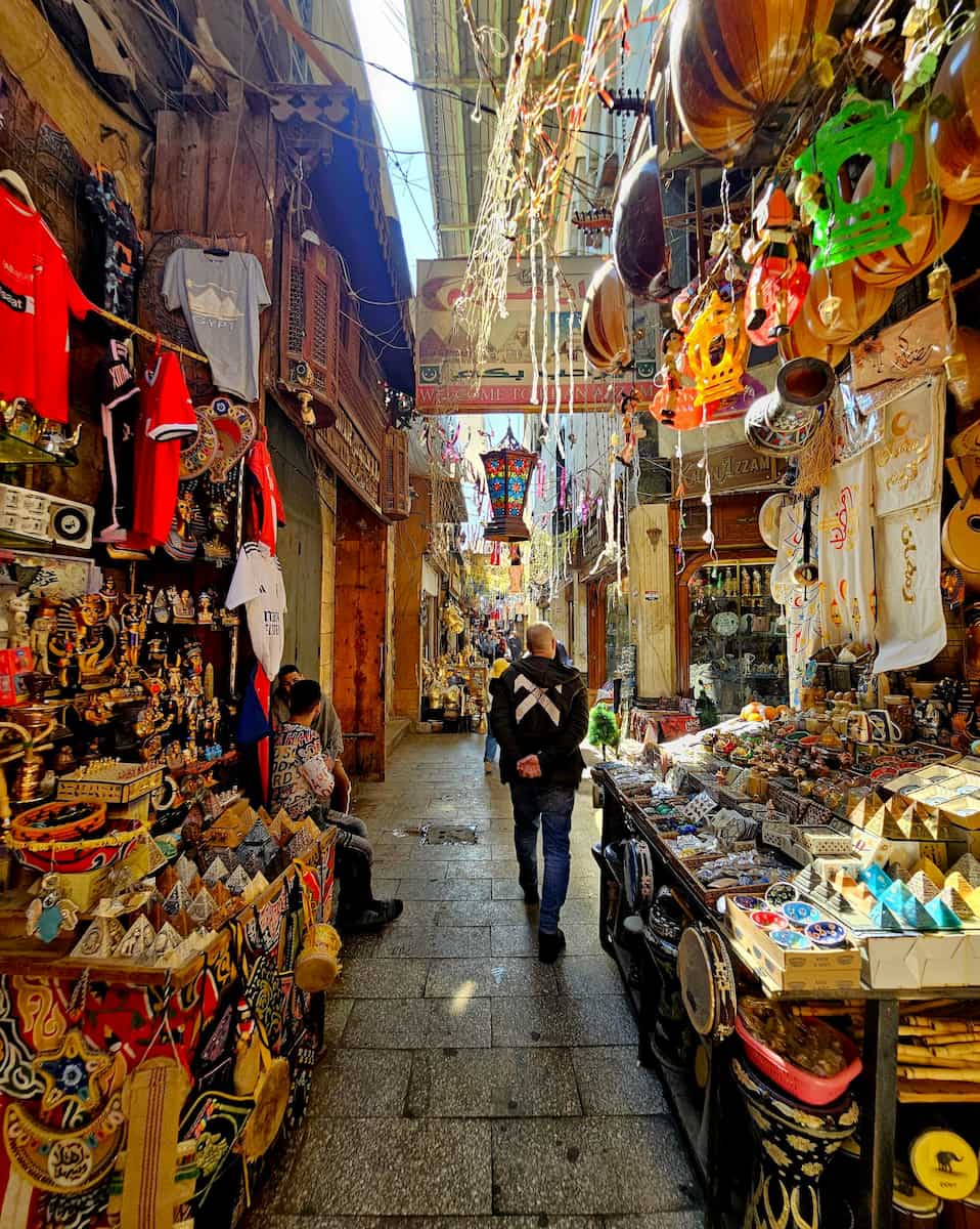 The Khan El Khalili bazaar, Egypt The Khan El Khalili bazaar, Egypt